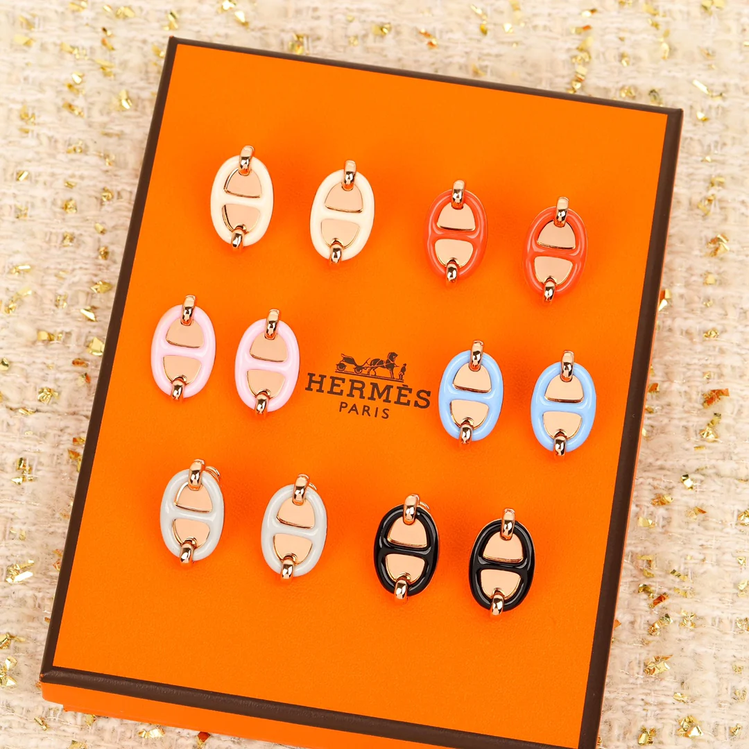 Серьги Hermes 023