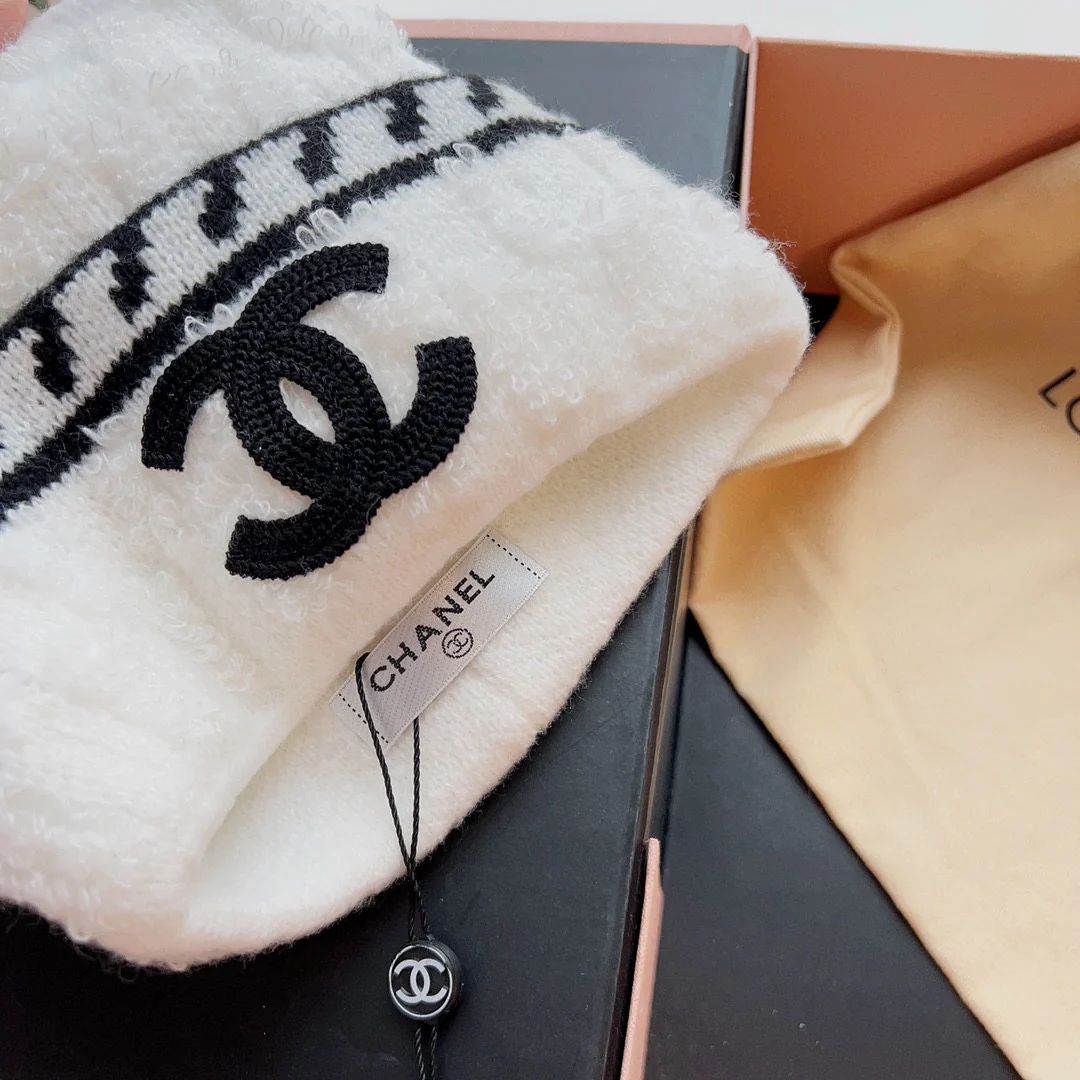 Chanel - Вязаная шапка - 9