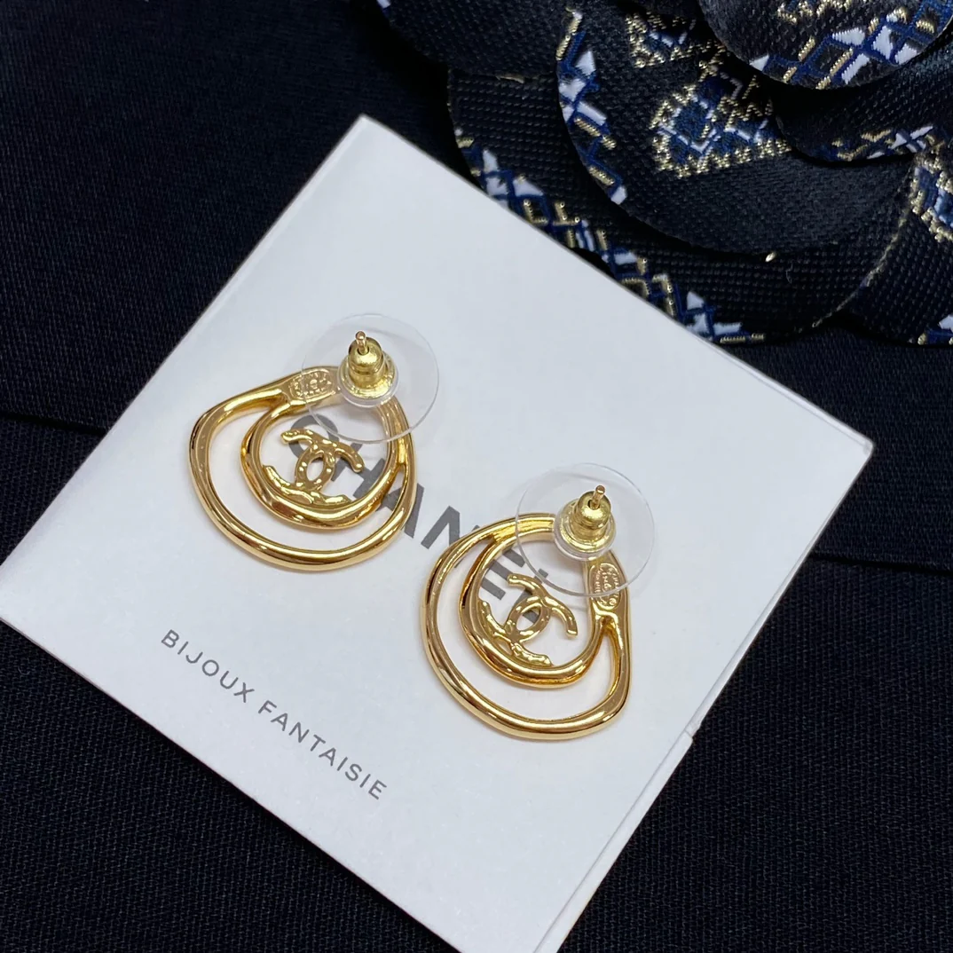 Серьги Chanel 999