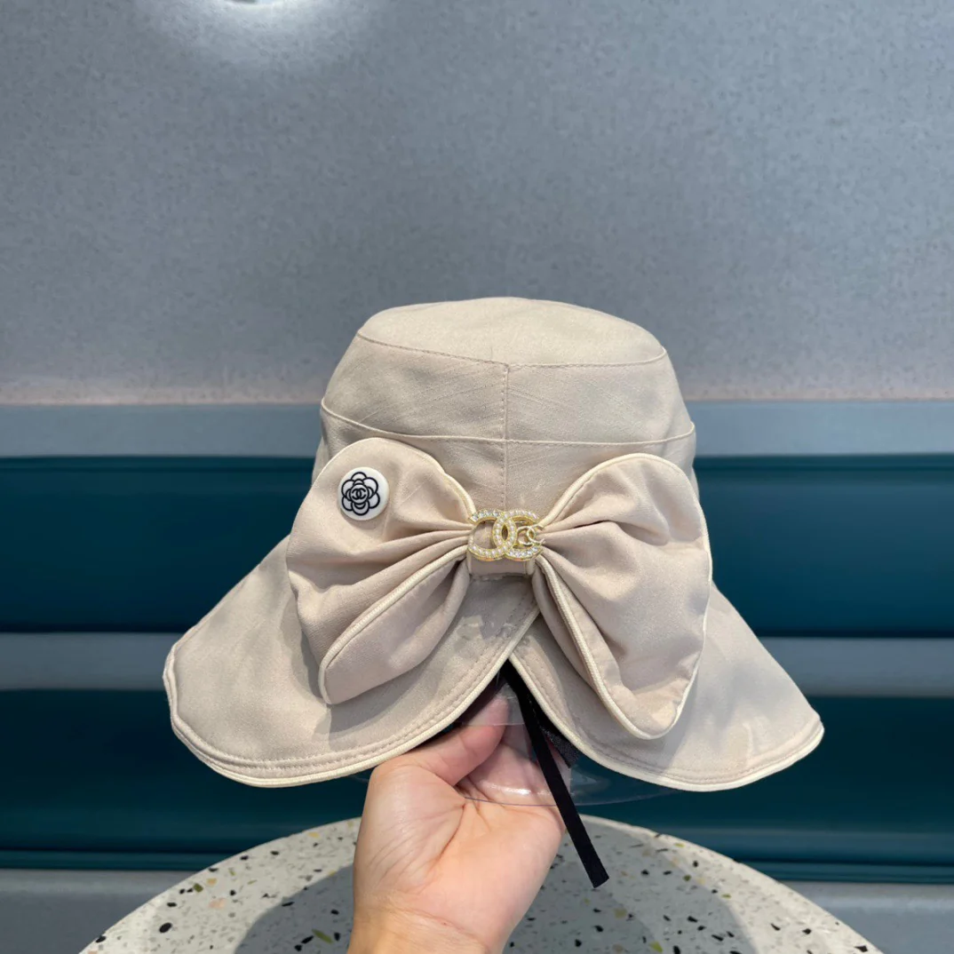 Chanel - Рыбацкая шляпа - Бежевый