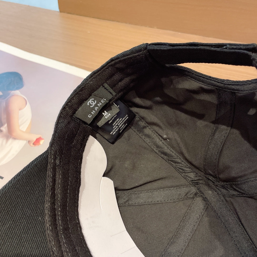 Chanel - Бейсболка - Черная - 1