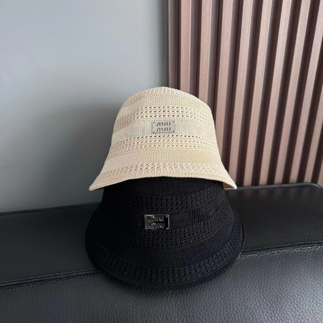 Miu Miu - Ажурная рыбацкая шляпа