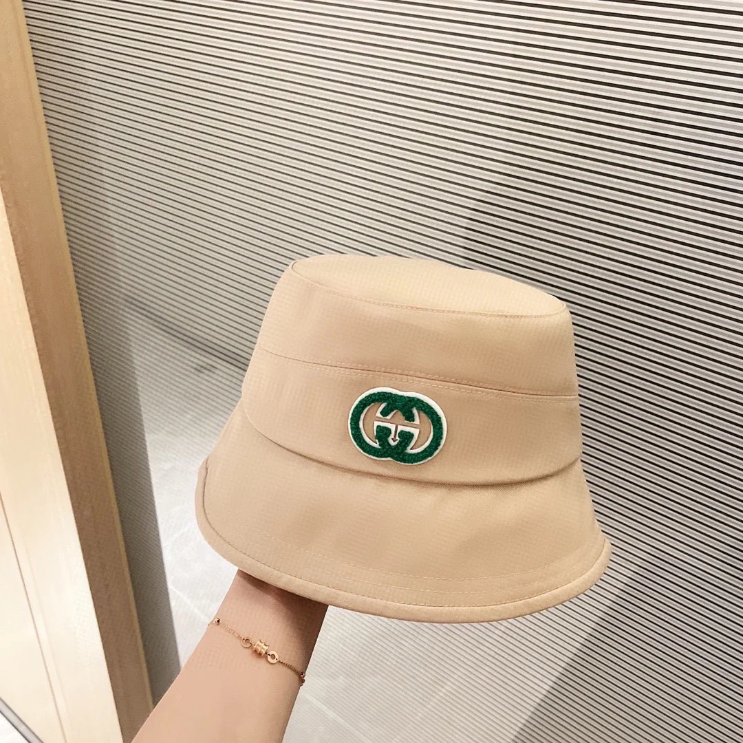 Gucci - Простая рыбацкая шляпа с неровной строчкой