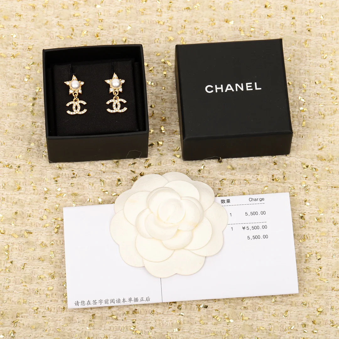 Серьги Chanel 854