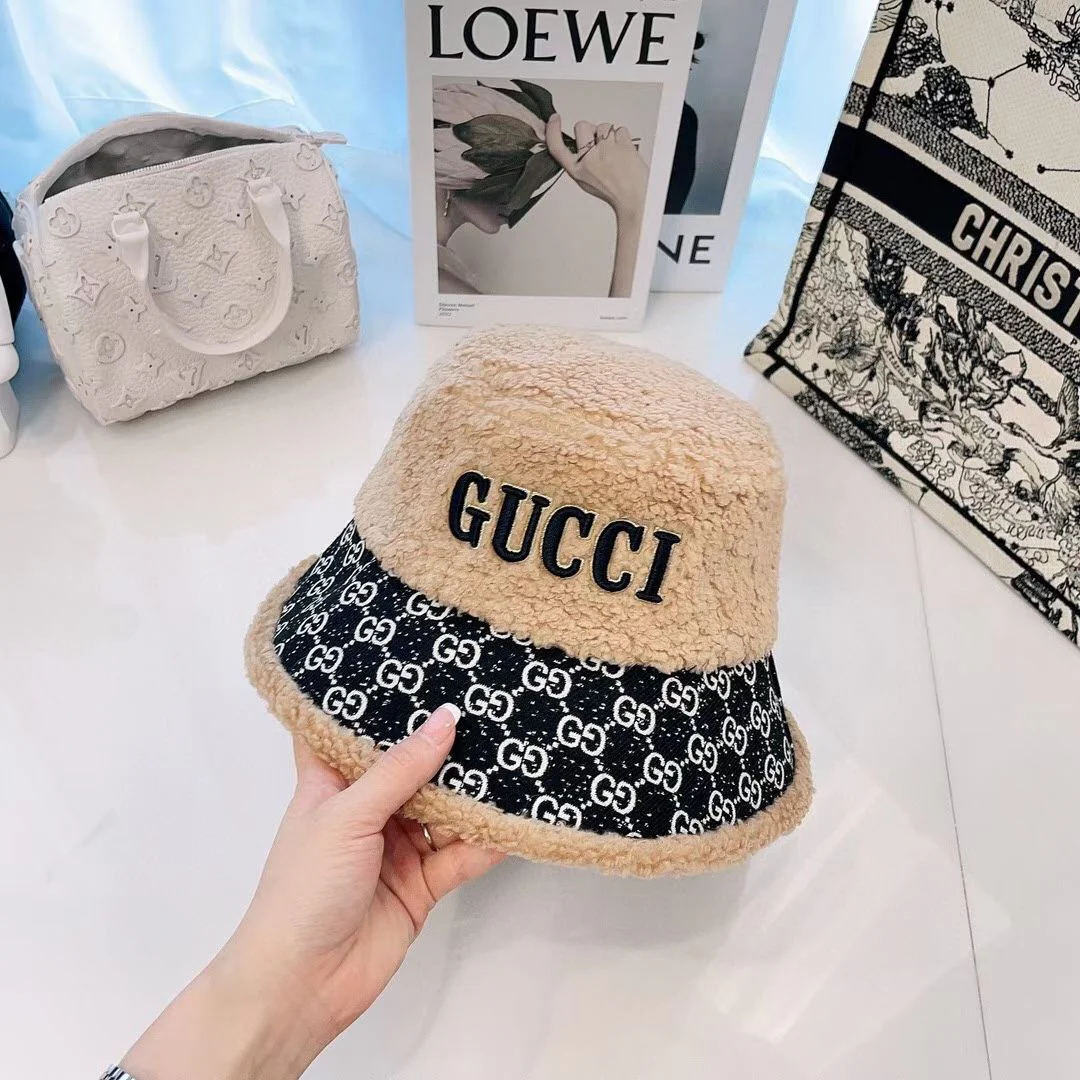 Gucci - Панама из овчины