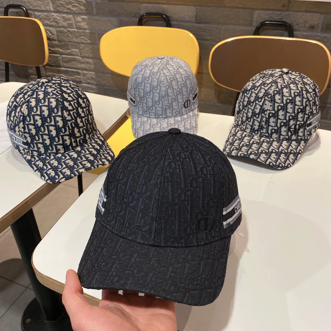 Dior - Новый корейский стиль - Универсальная бейсболка с монограммой