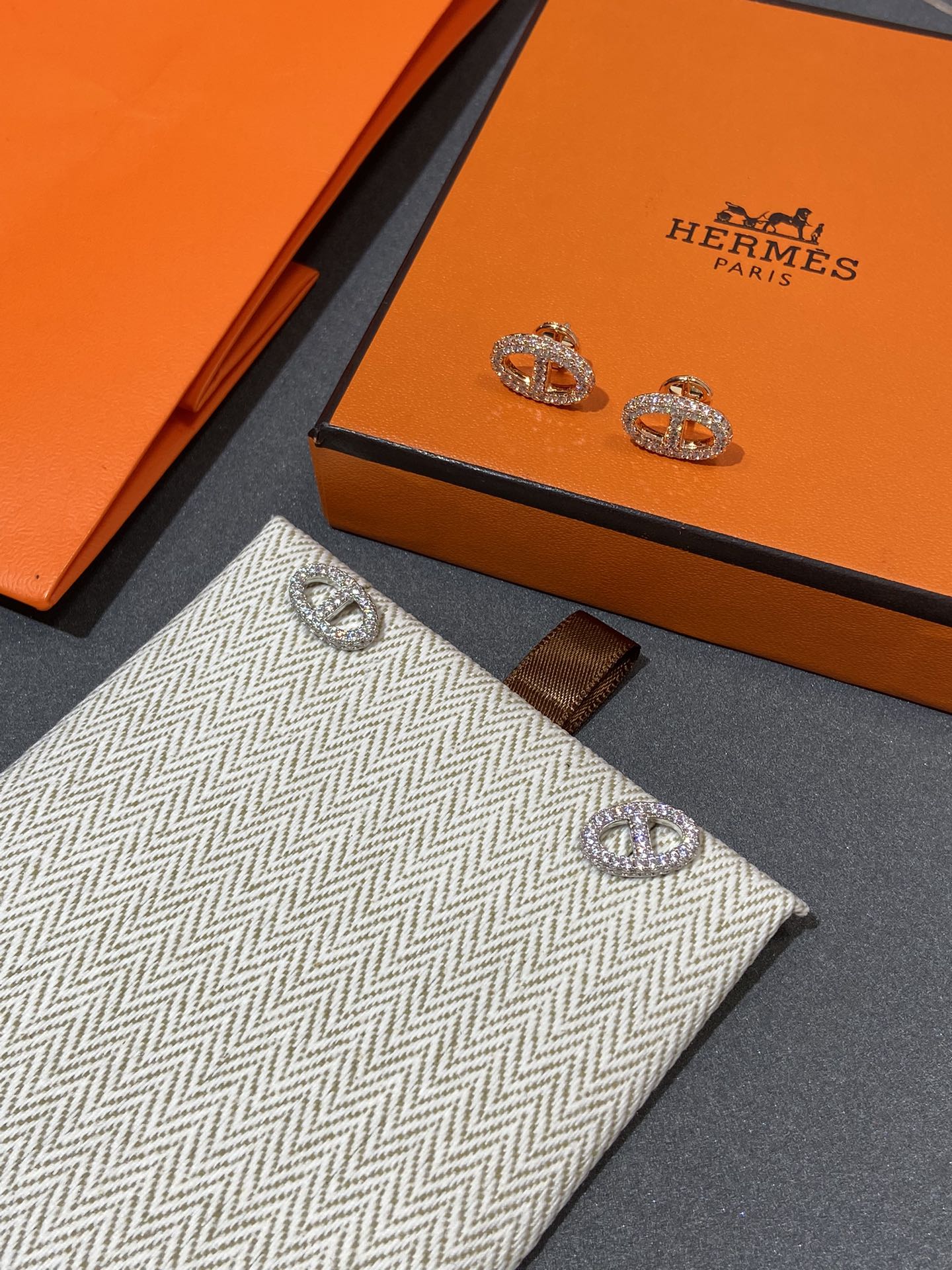 Серьги Hermes 034