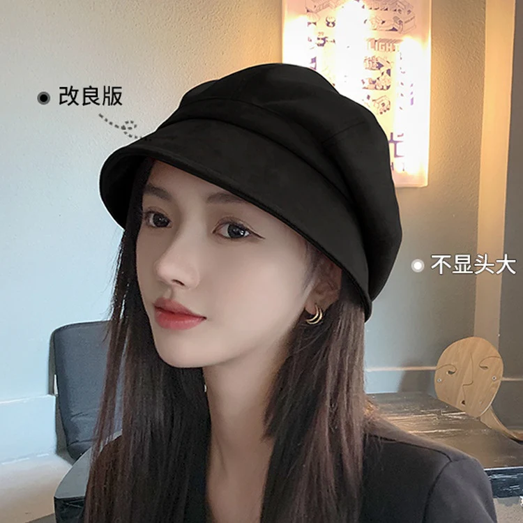 Замшевая рыбацкая шляпа Celine - черная