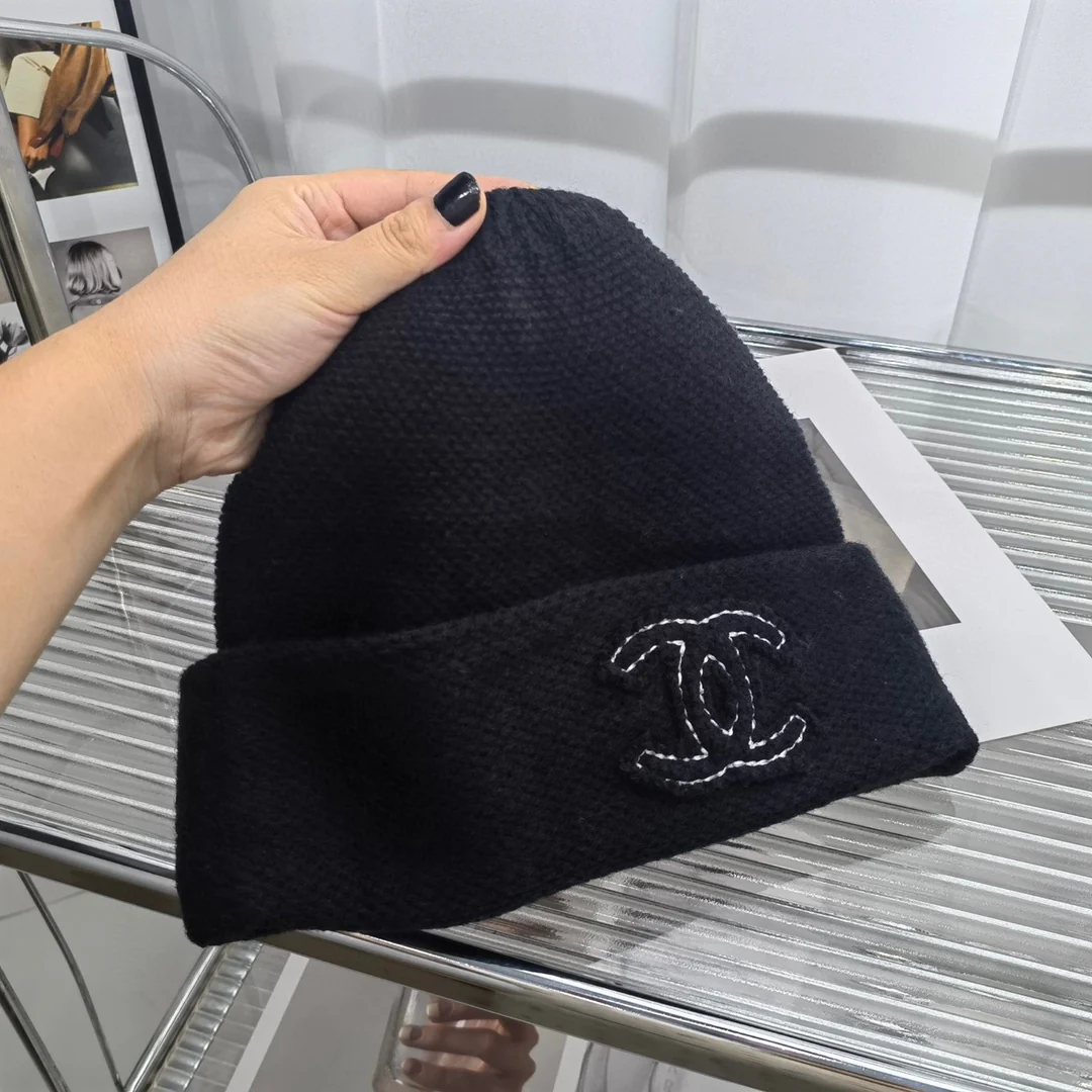 Chanel - Вязаная шапка - 3