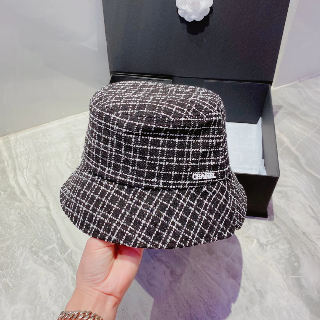 Chanel - Рыбацкая шляпа - Черная - 4