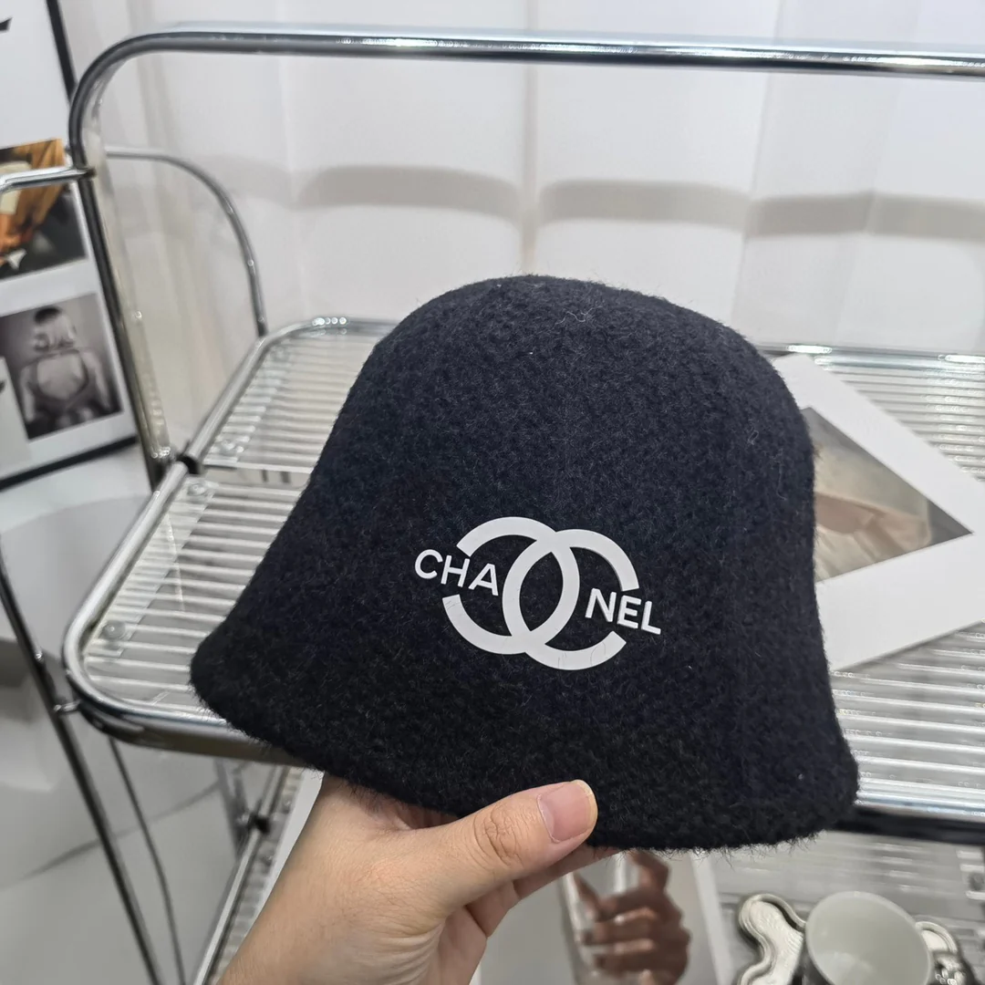 Chanel - Шерстяная рыбацкая шляпа - 1