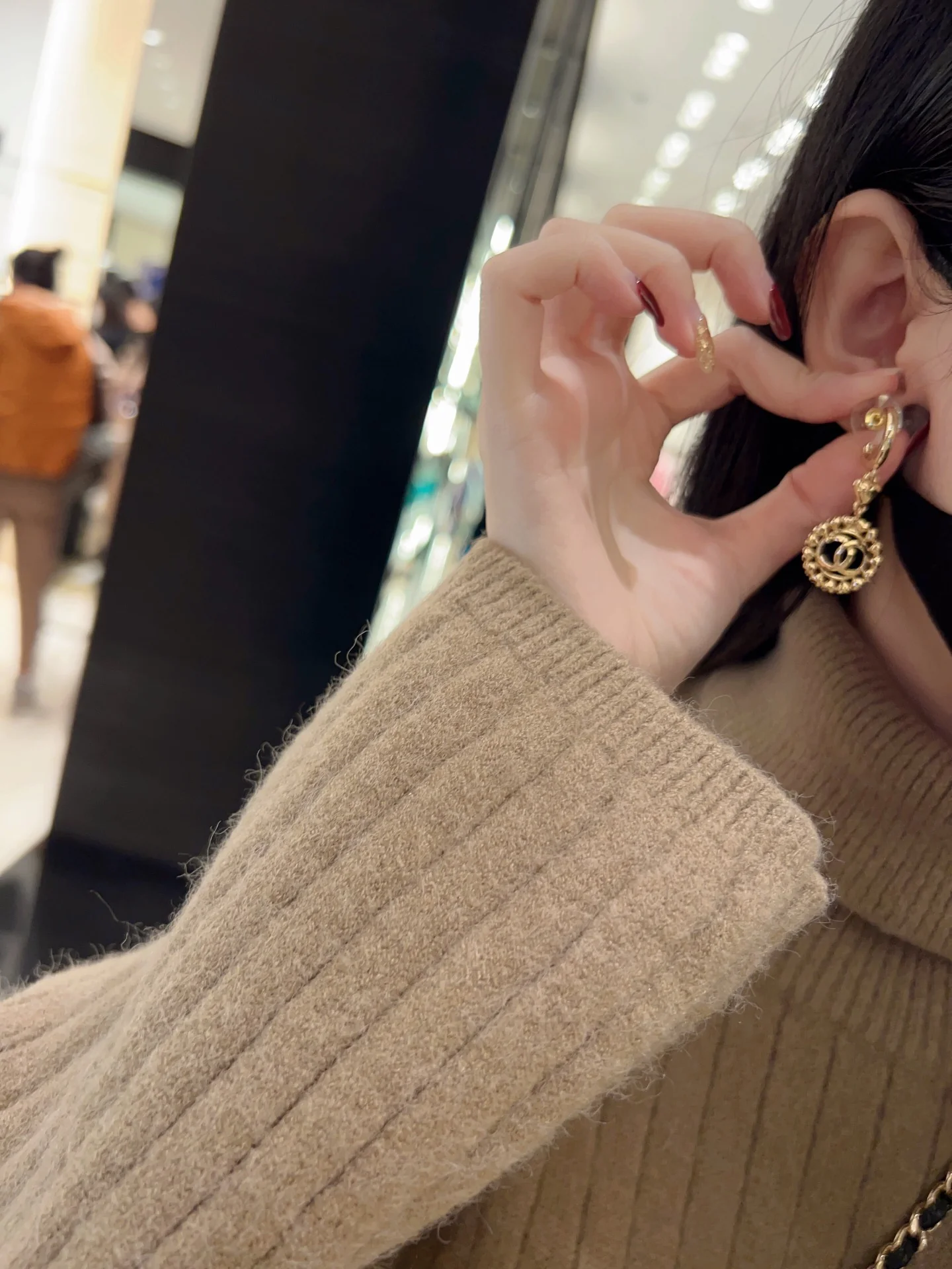 Серьги Chanel 925 пробы