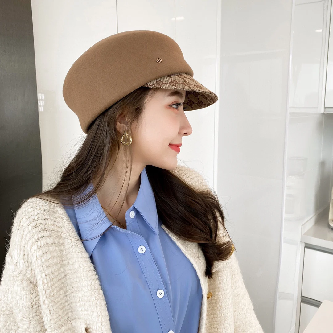 Miu Miu - Бейсболка - Коричневая