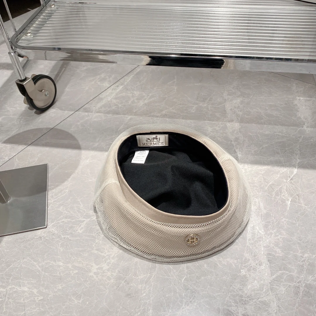 Гермес - Береты - Шляпы художника - Бежевый