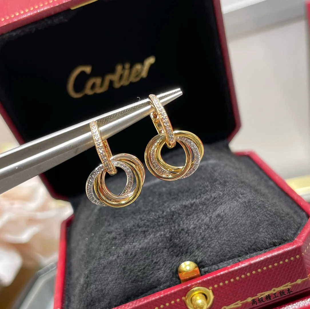 Серьги Cartier 044