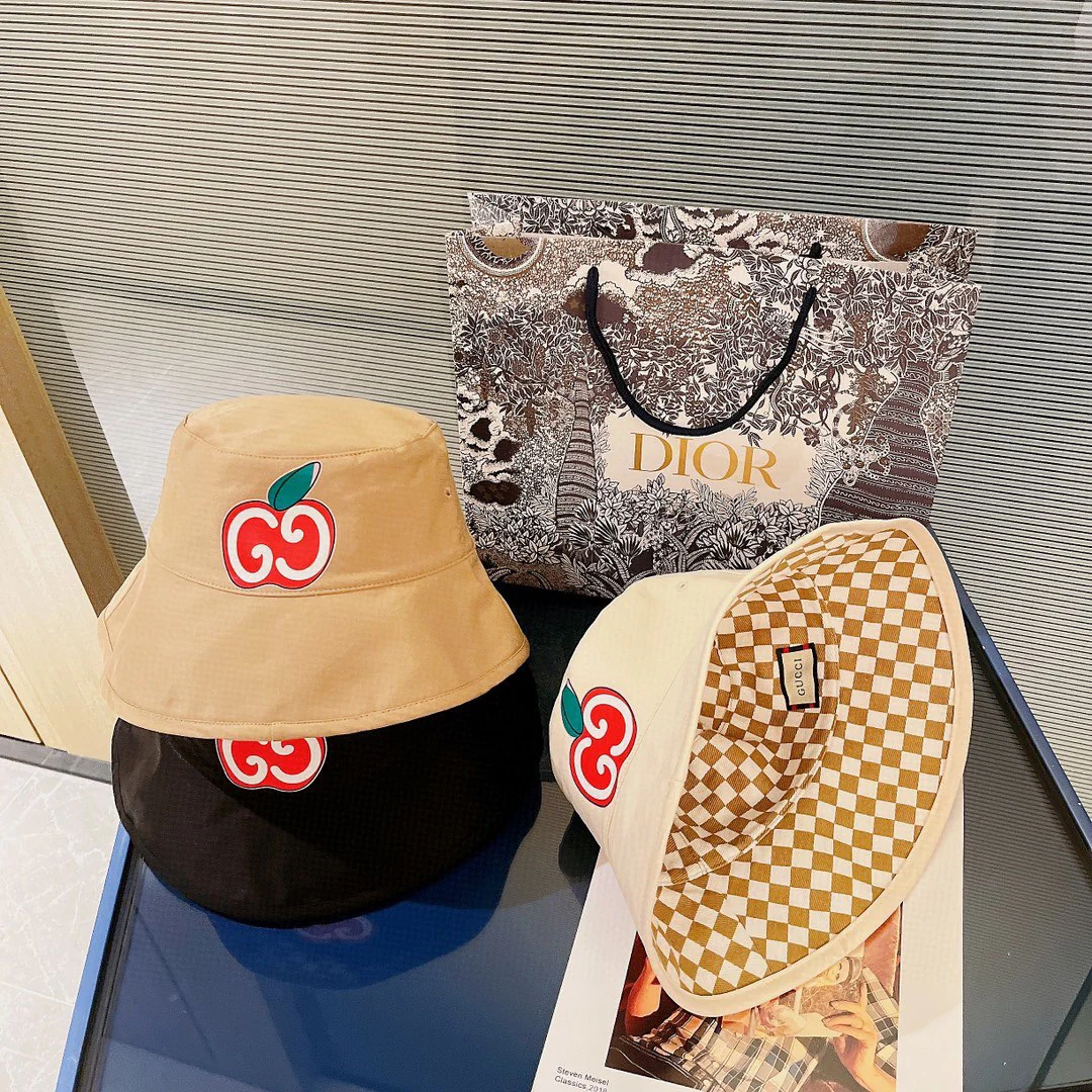 Gucci - Новая универсальная панама - двусторонняя