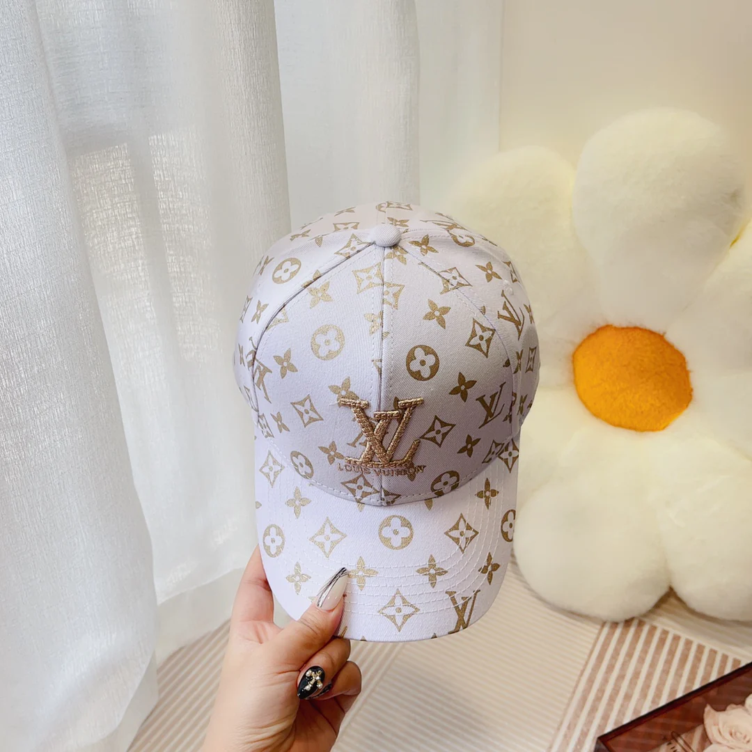 Новинка сезона весна/лето 2023 от LV - Шляпа/кепка - Белая