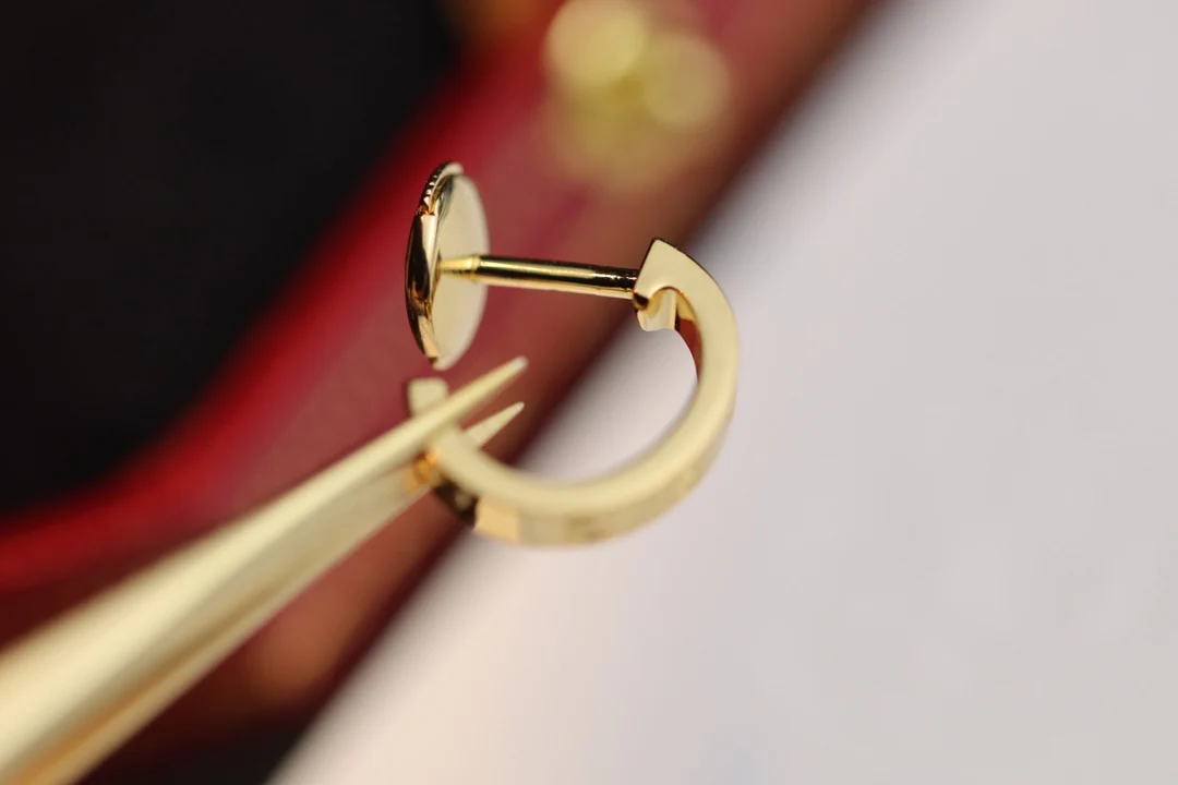 Серьги Cartier Love - Золото - Без бриллиантов