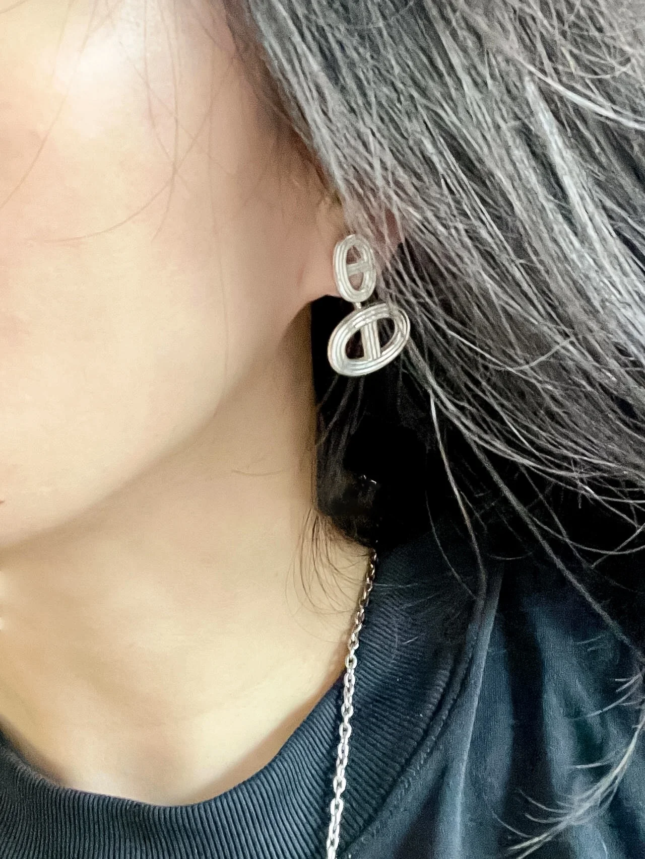 Серьги Hermes 005