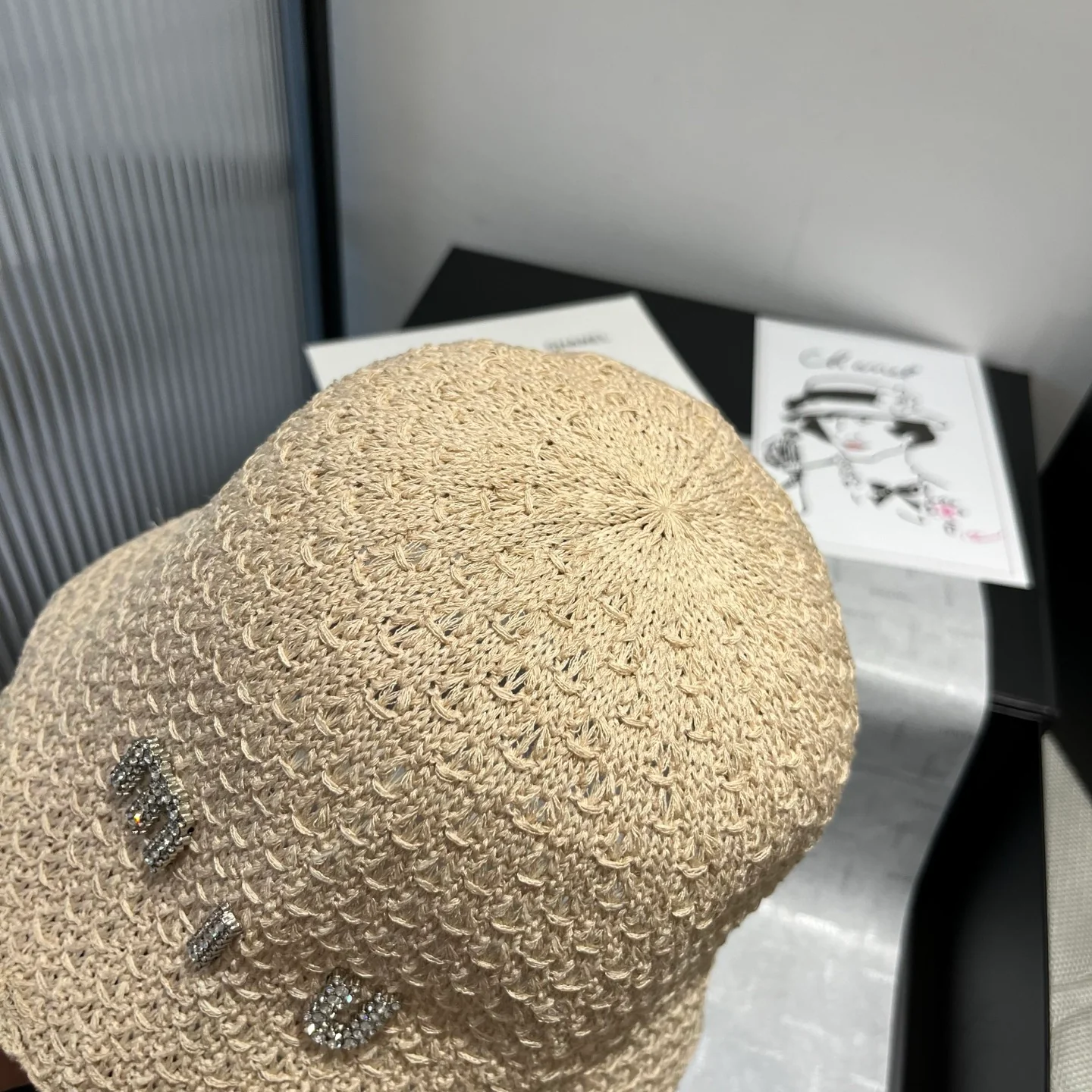 Miu Miu - Мини-панама на шнуровке