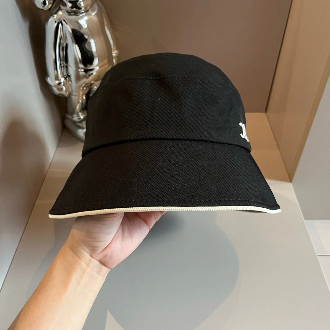 Панама Celine с бабочкой - черная