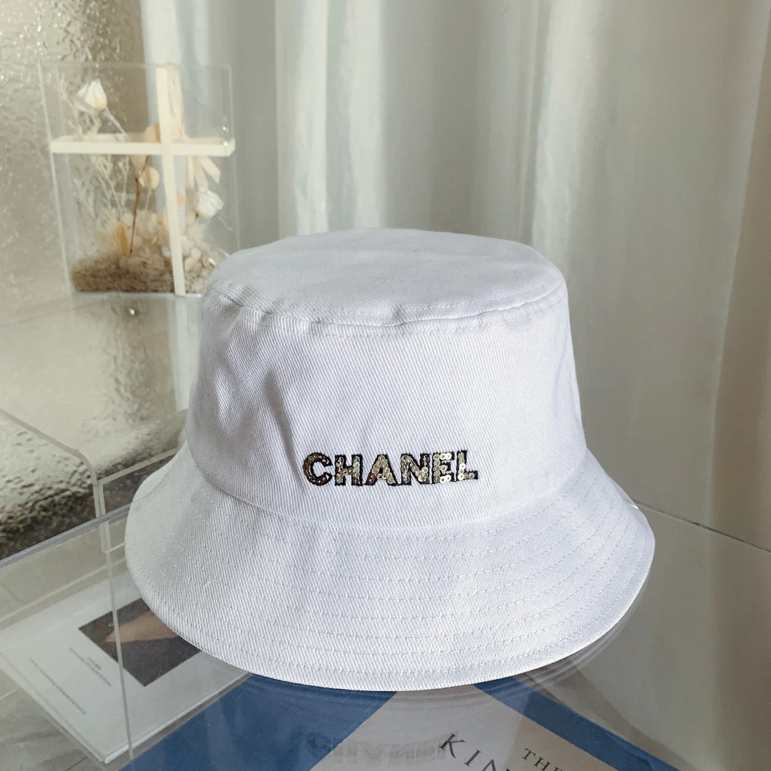 Chanel - Рыбацкая шляпа - Белая
