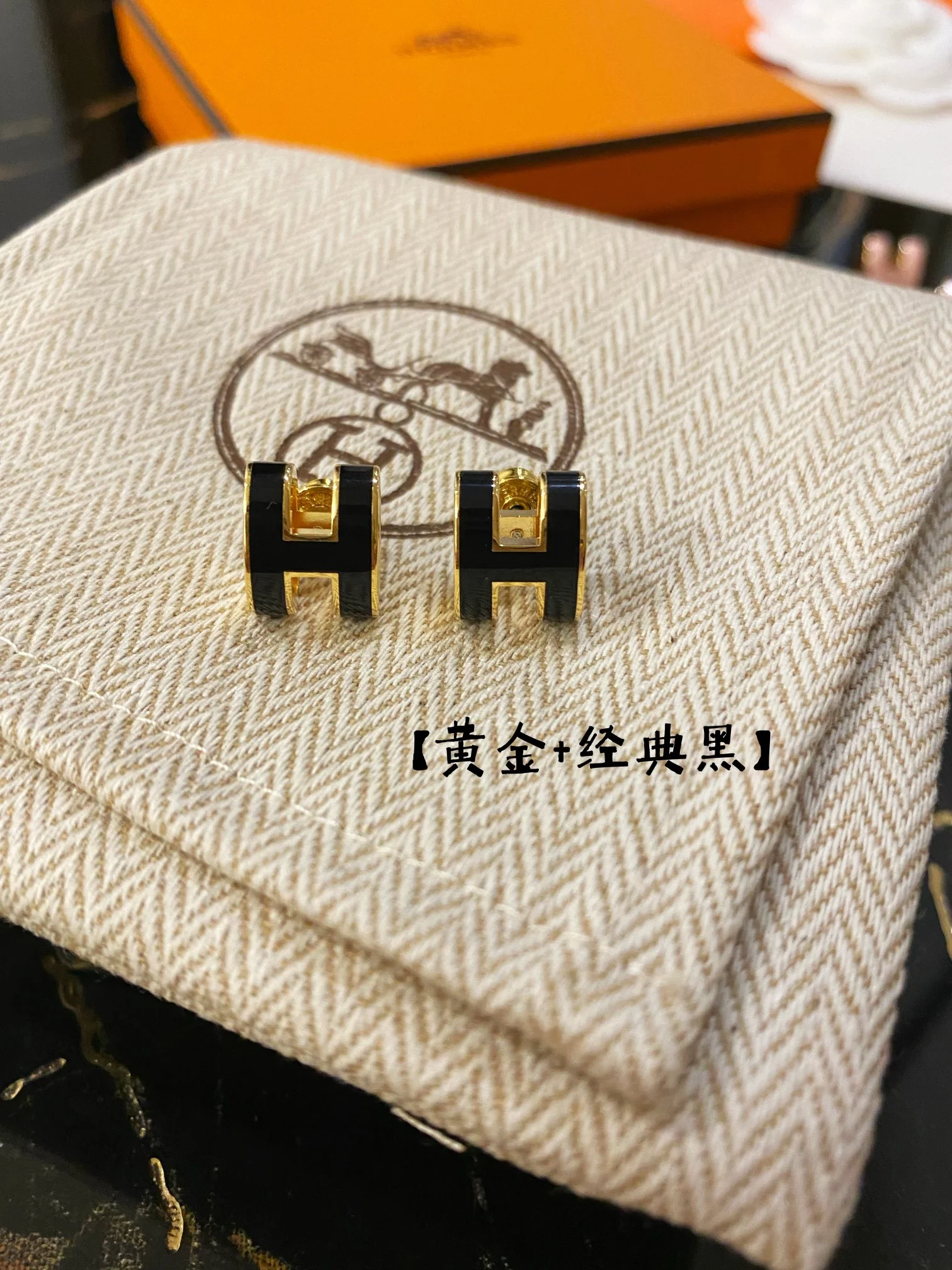 Серьги Hermes 030