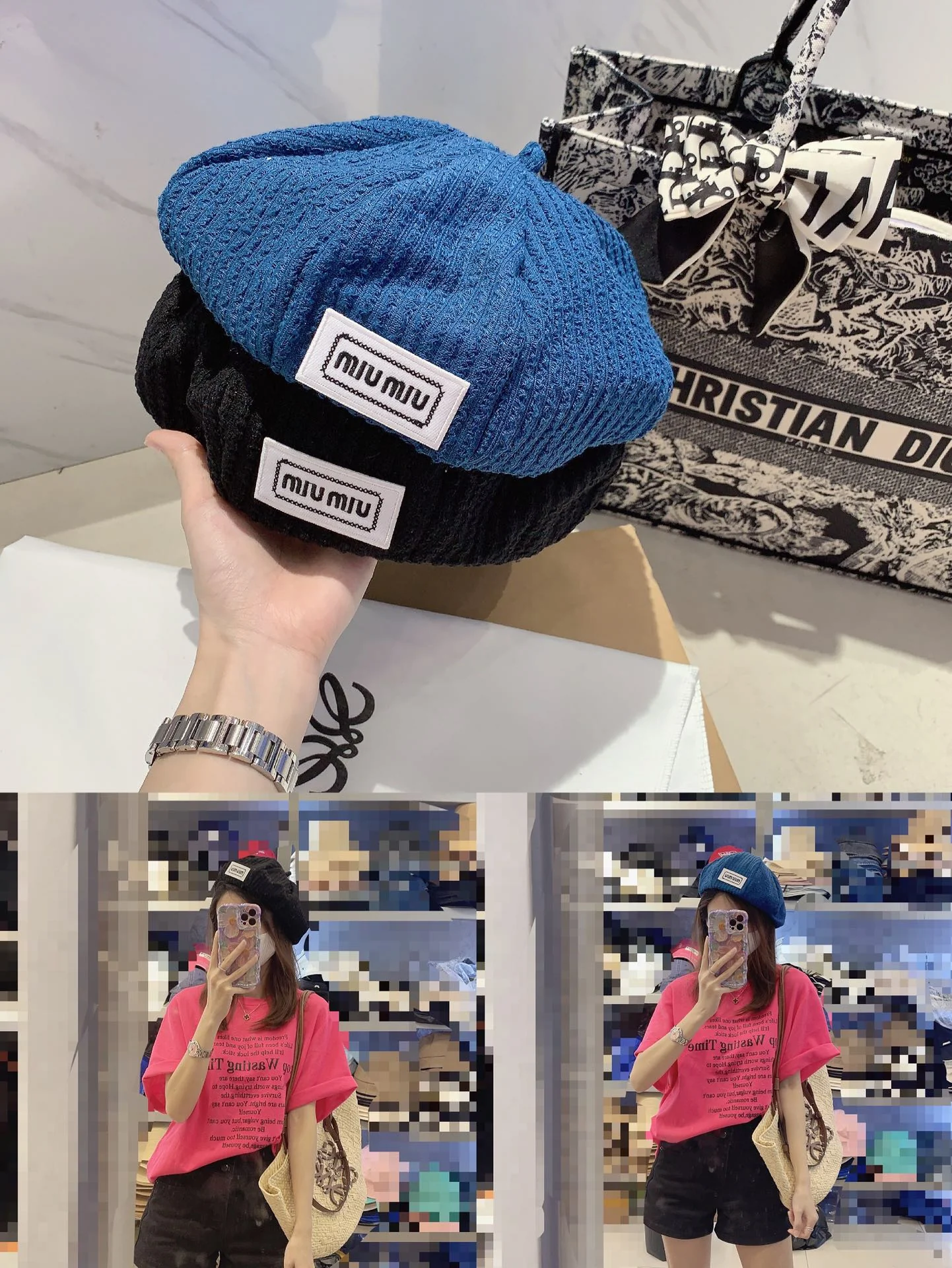 Новинка сезона ?Ранняя осень? от Miu Miu 2023 — Берет