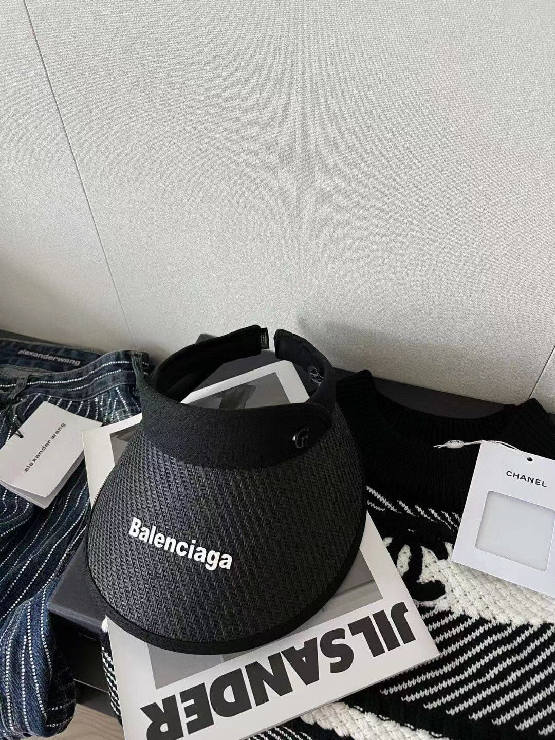 Balenciaga - Соломенная шляпа от солнца