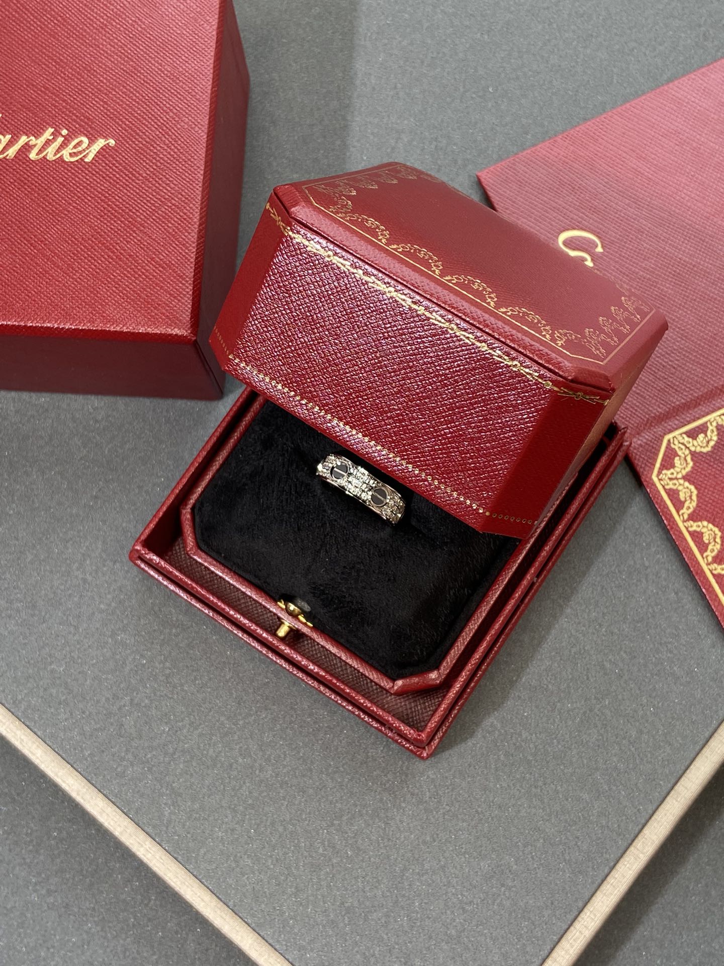 Кольцо Cartier 003 - унисекс.