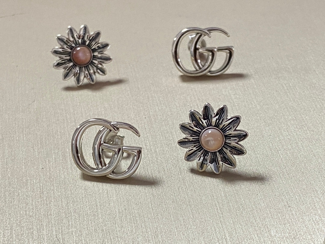 Серьги Gucci - Оранжевые - 001