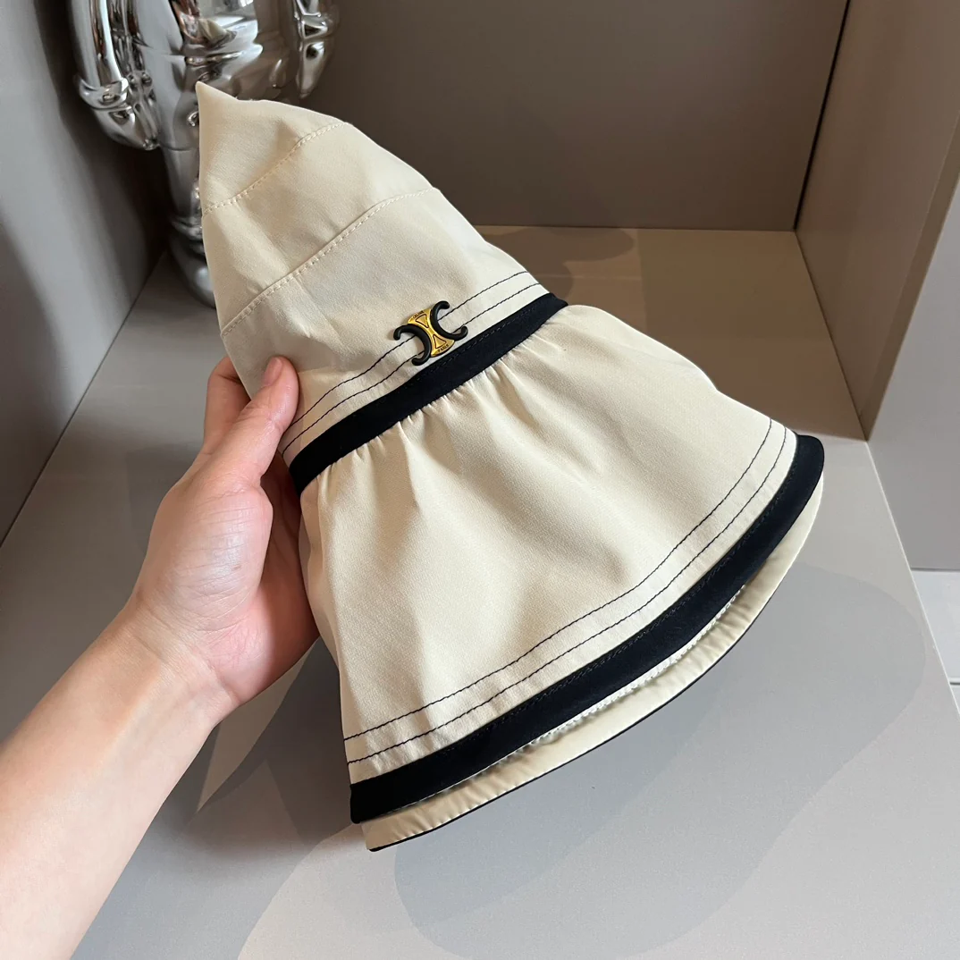 Celine - Новая простая и элегантная панама - белая