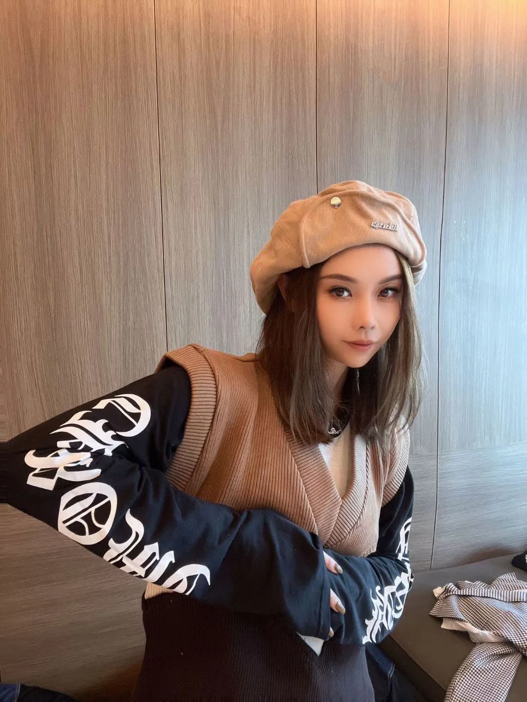 Кепка Balenciaga Cloud Newsboy