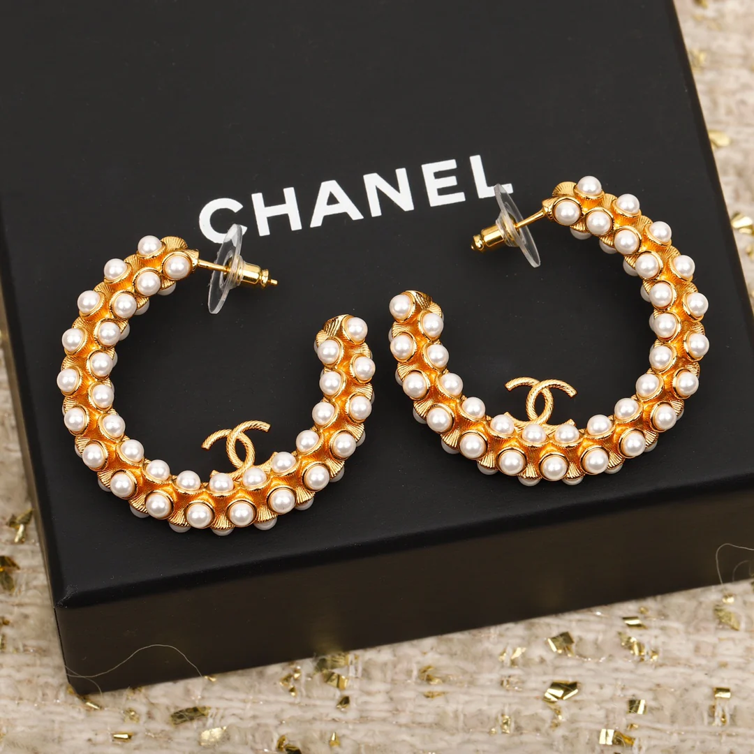 Серьги Chanel 777