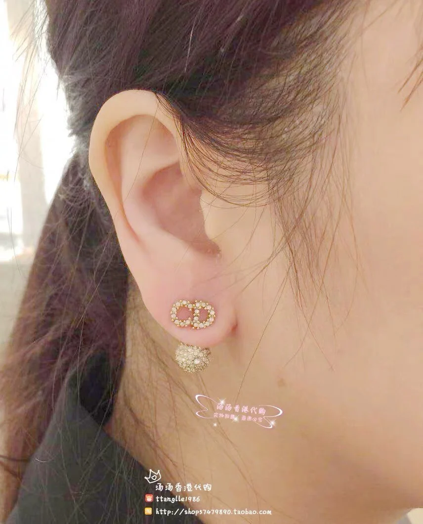 Серьги Dior 012