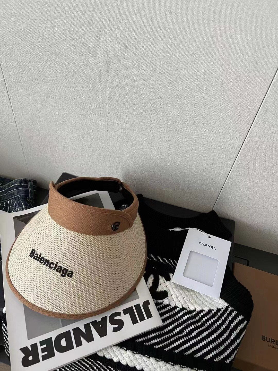 Balenciaga - Соломенная шляпа от солнца