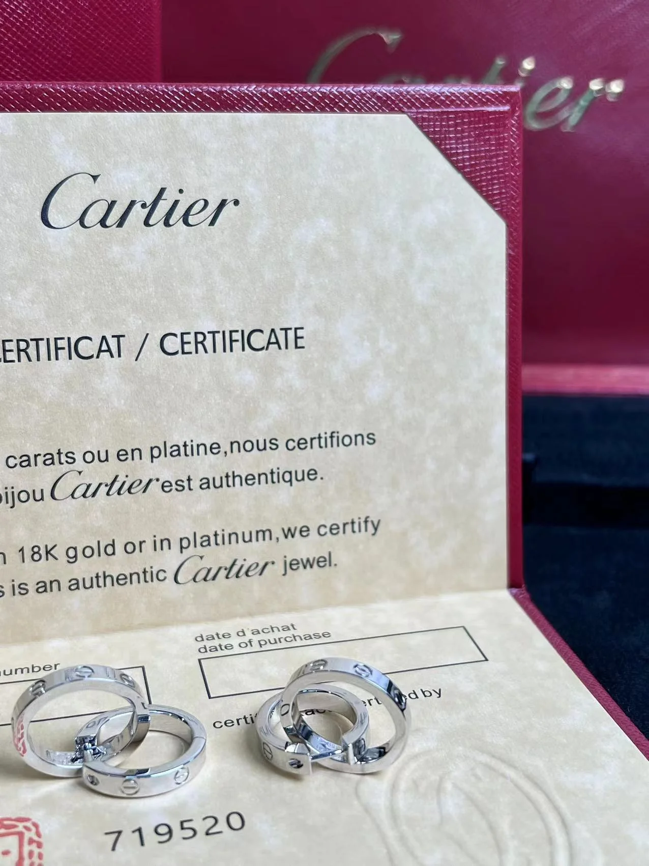 Серьги Cartier 061