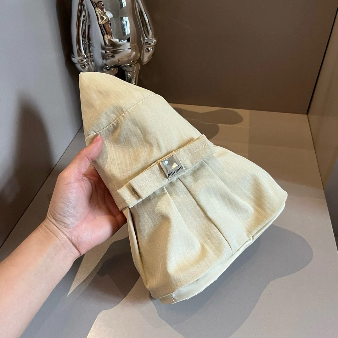 Miu Miu - Рыбацкая шляпа с солнцезащитным козырьком - Бежевый