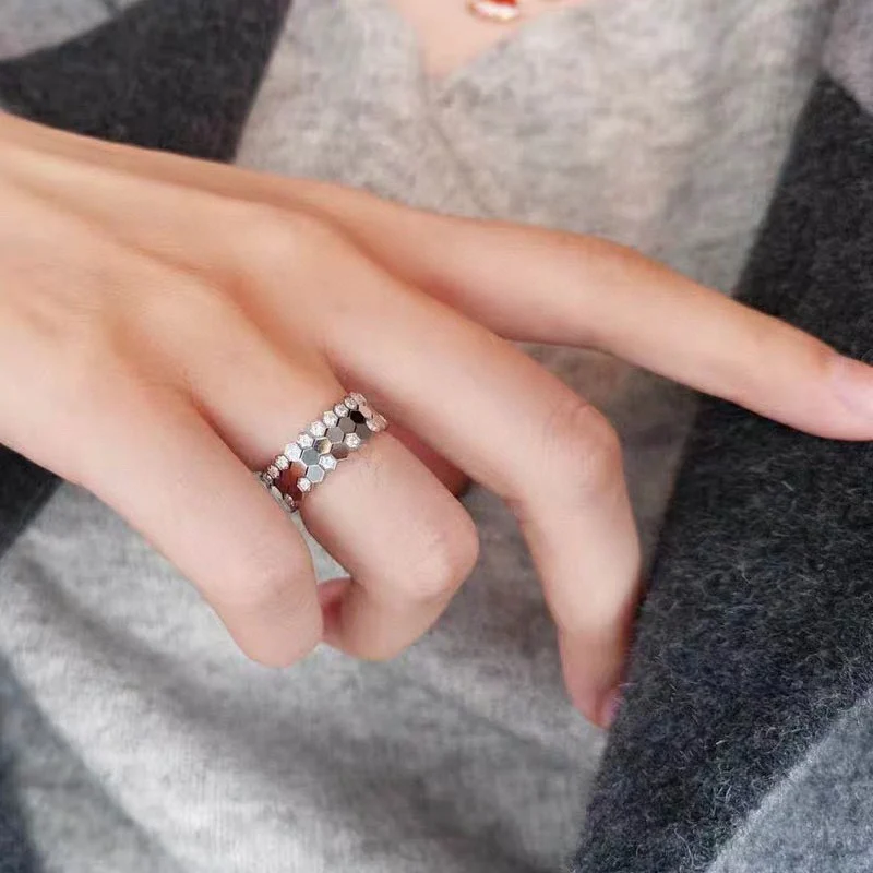 Chaumet - Шестиугольный - Соты - Кольцо