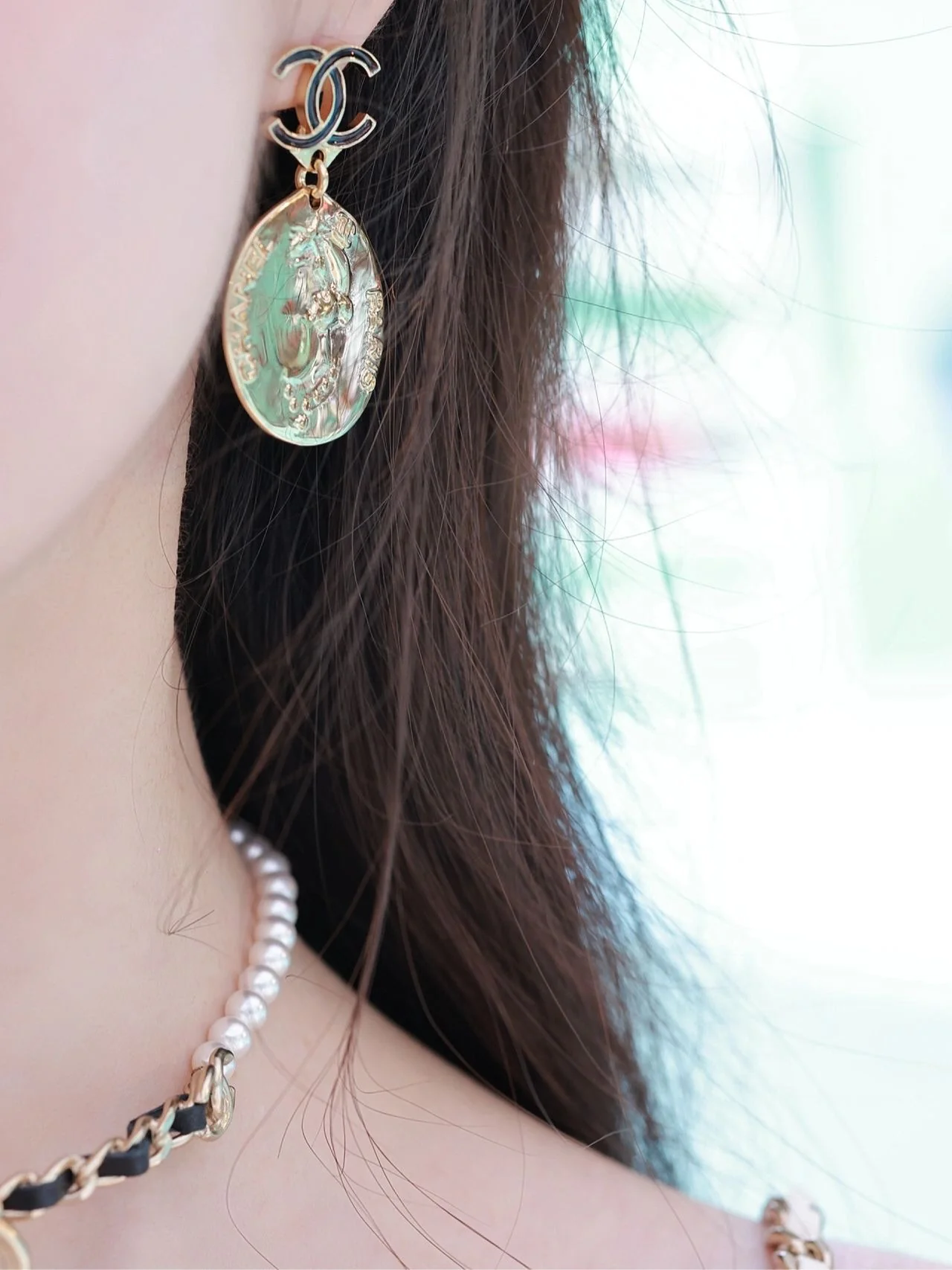 Серьги Chanel 1028