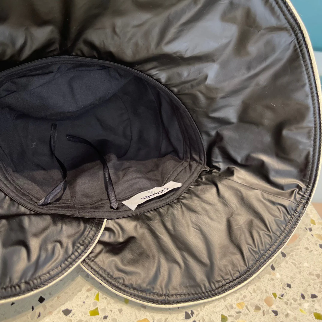 Chanel - Рыбацкая шляпа - Черная - 3