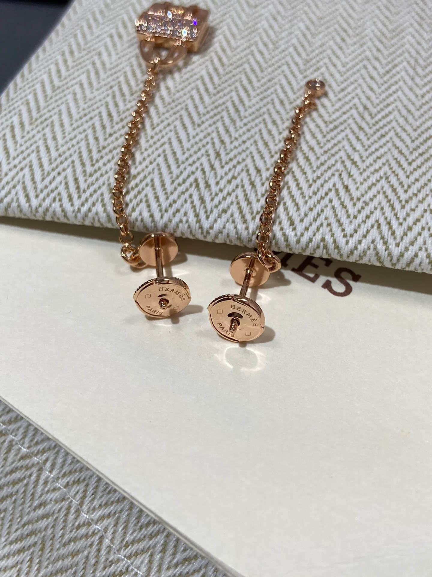 Серьги Hermes 033