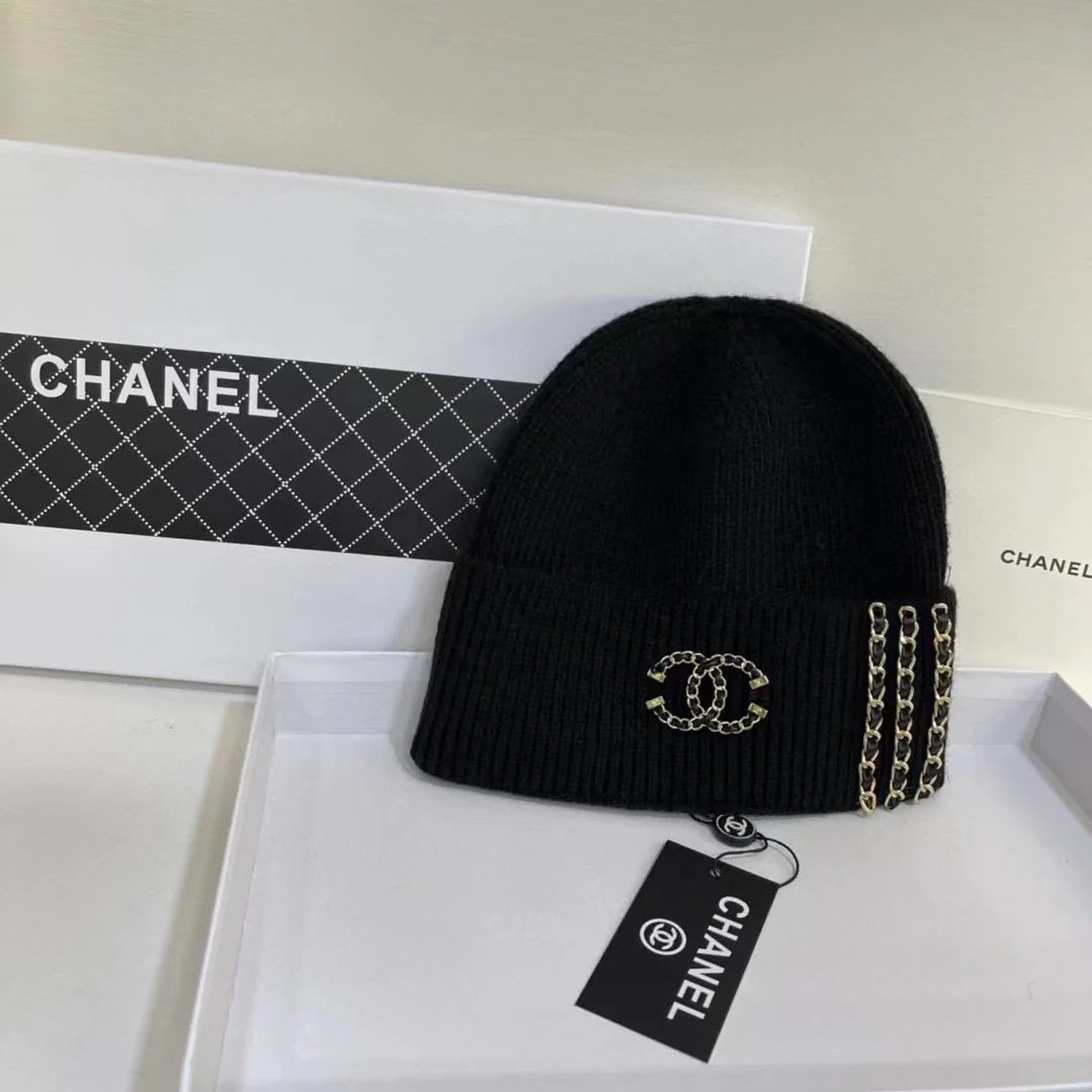 Chanel - Вязаная шапка - 6