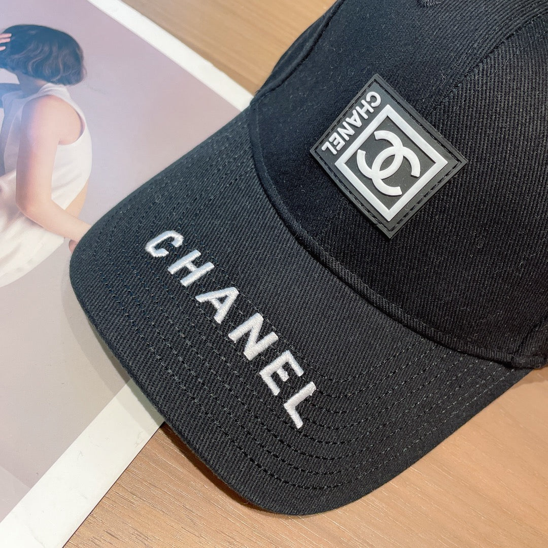 Chanel - Бейсболка - Черная - 1