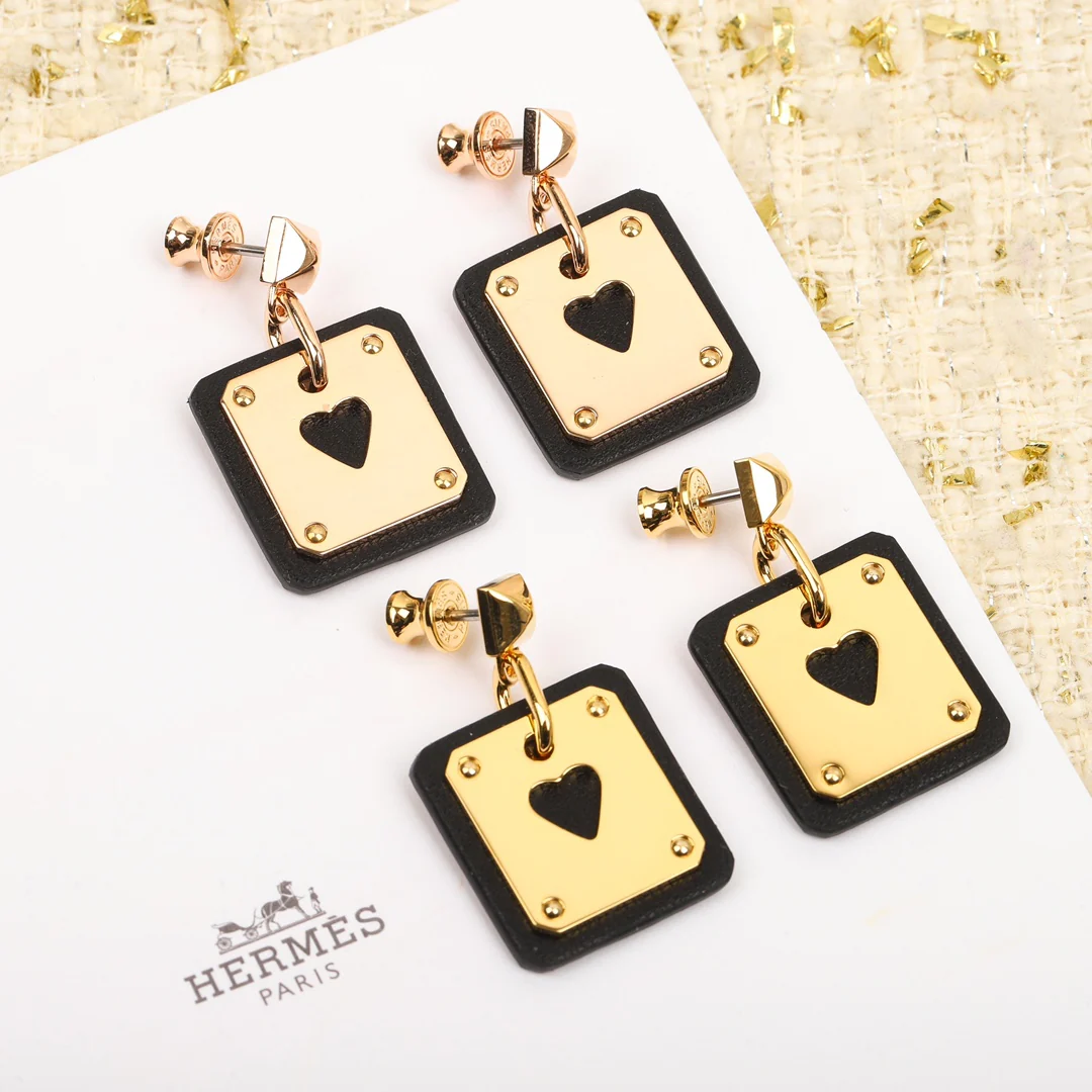 Серьги Hermes 014