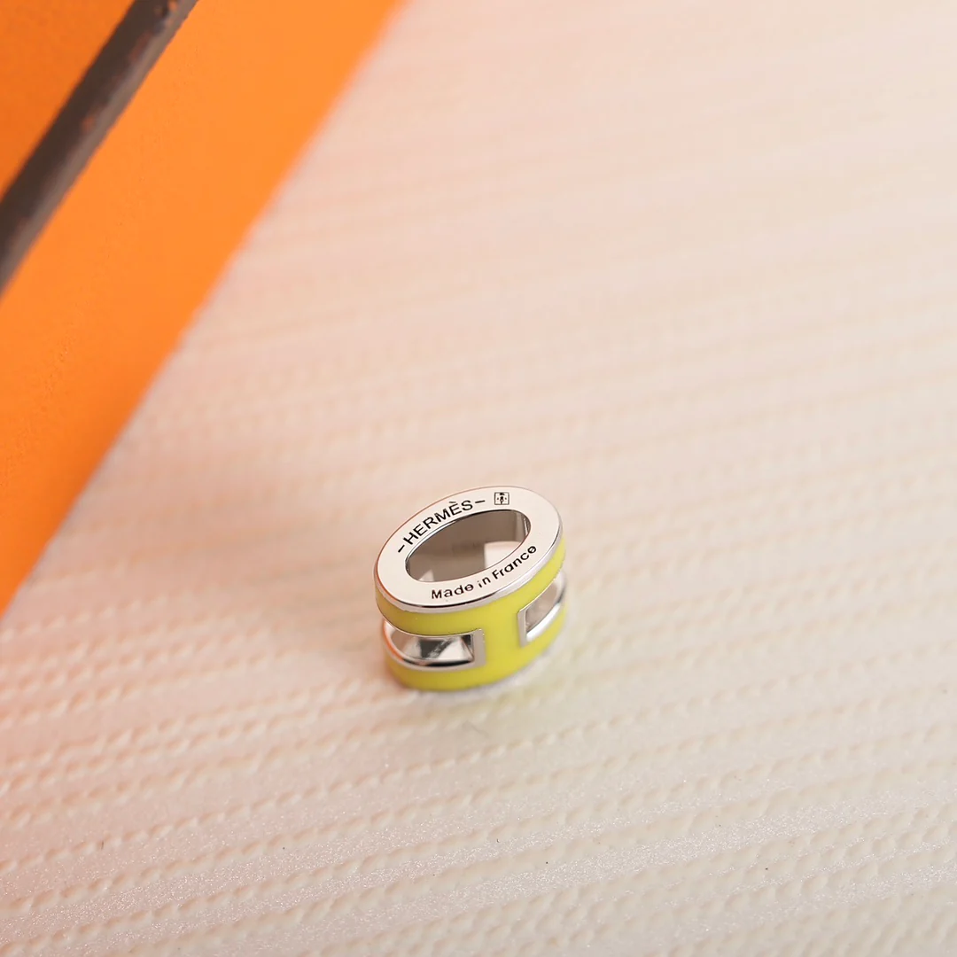 Hermes - Новое эмалированное колье H-образной формы 005