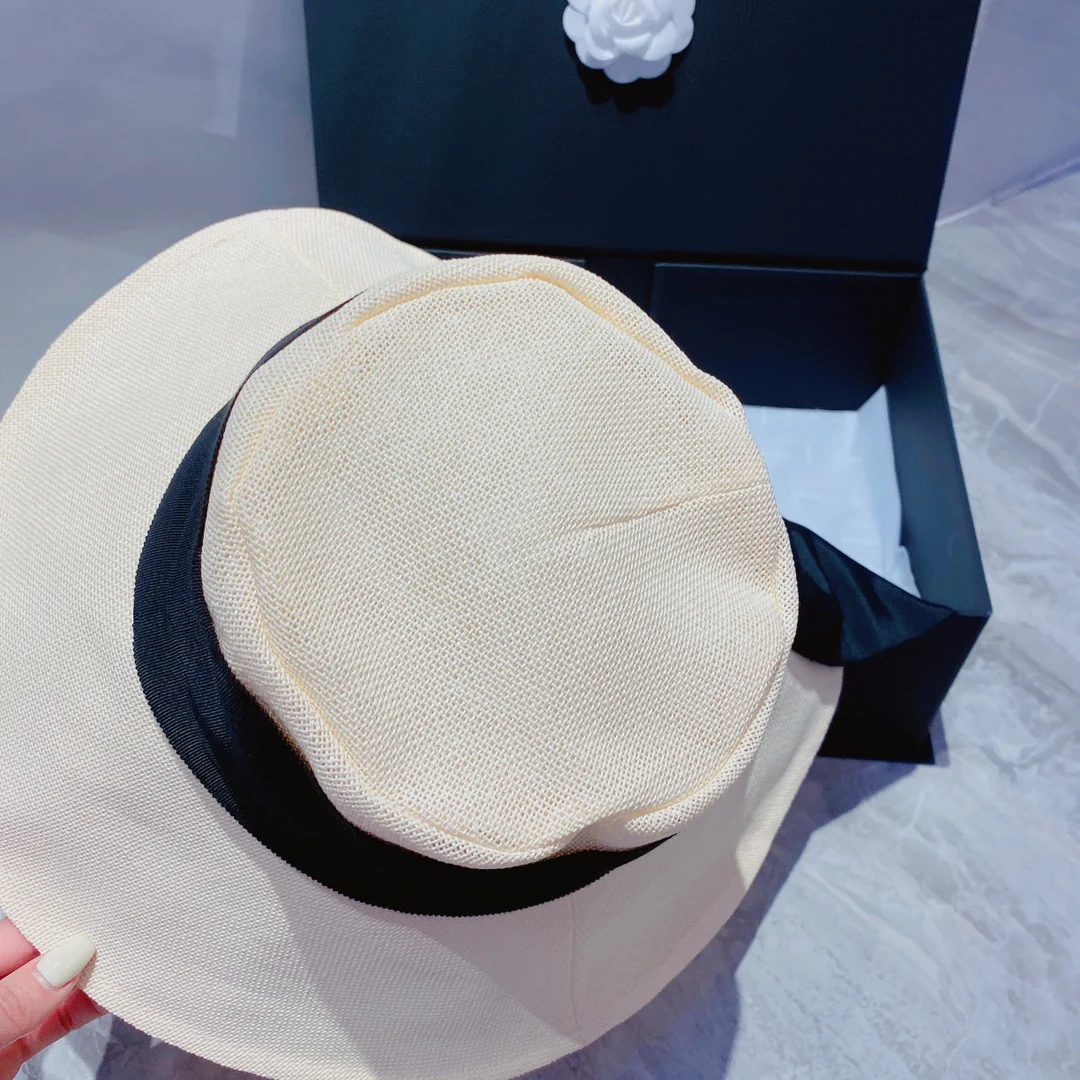 Chanel - Солнцезащитная шляпа - Солнцезащитный козырек - Белый