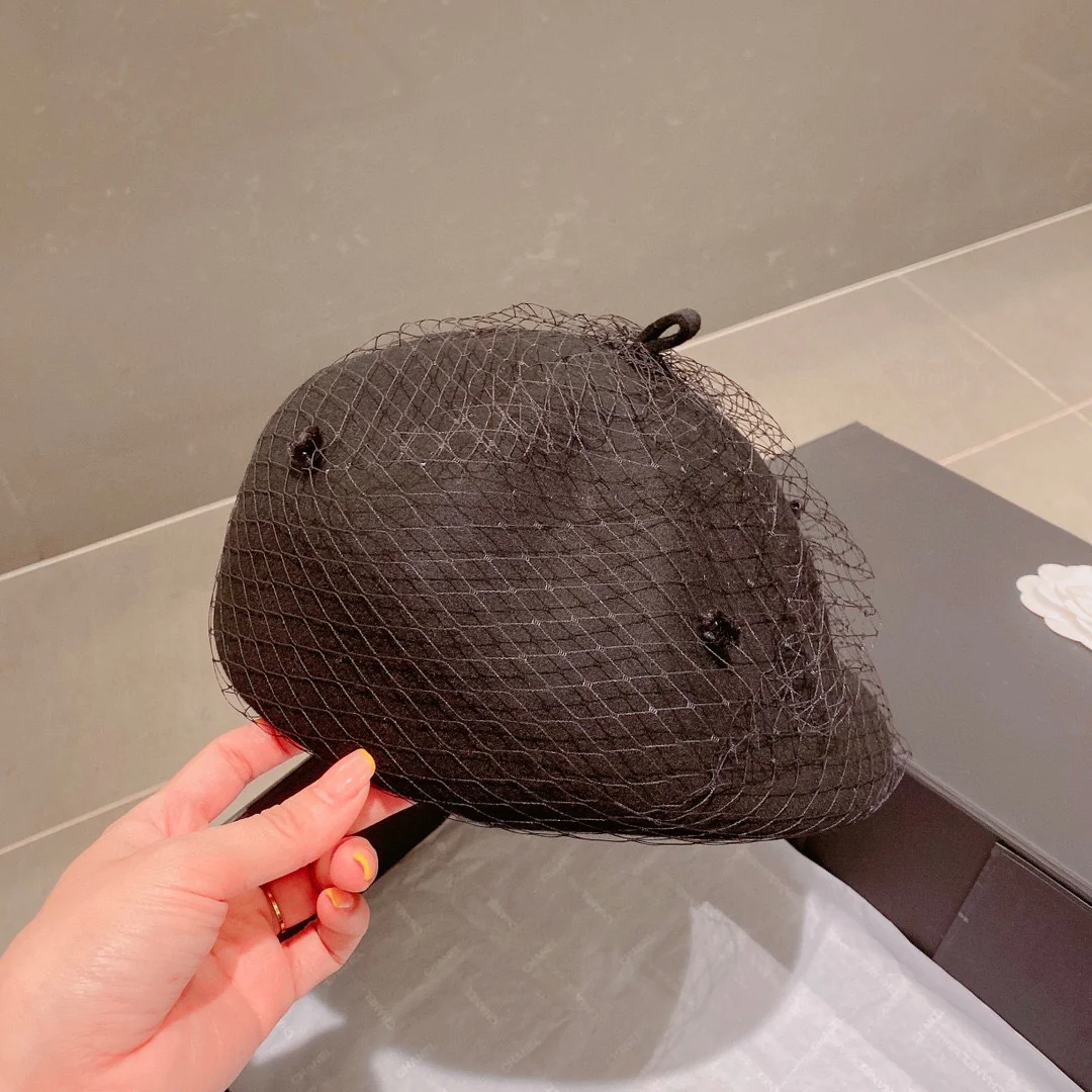 Gucci - Шерстяная шляпа художника - Черная