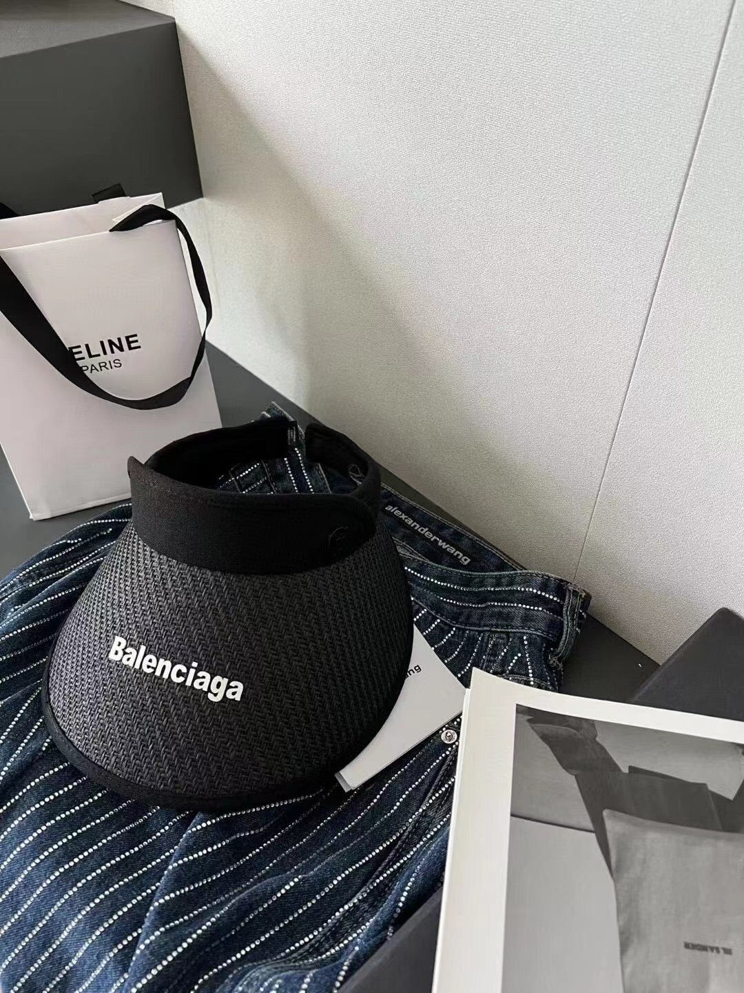 Balenciaga - Соломенная шляпа от солнца