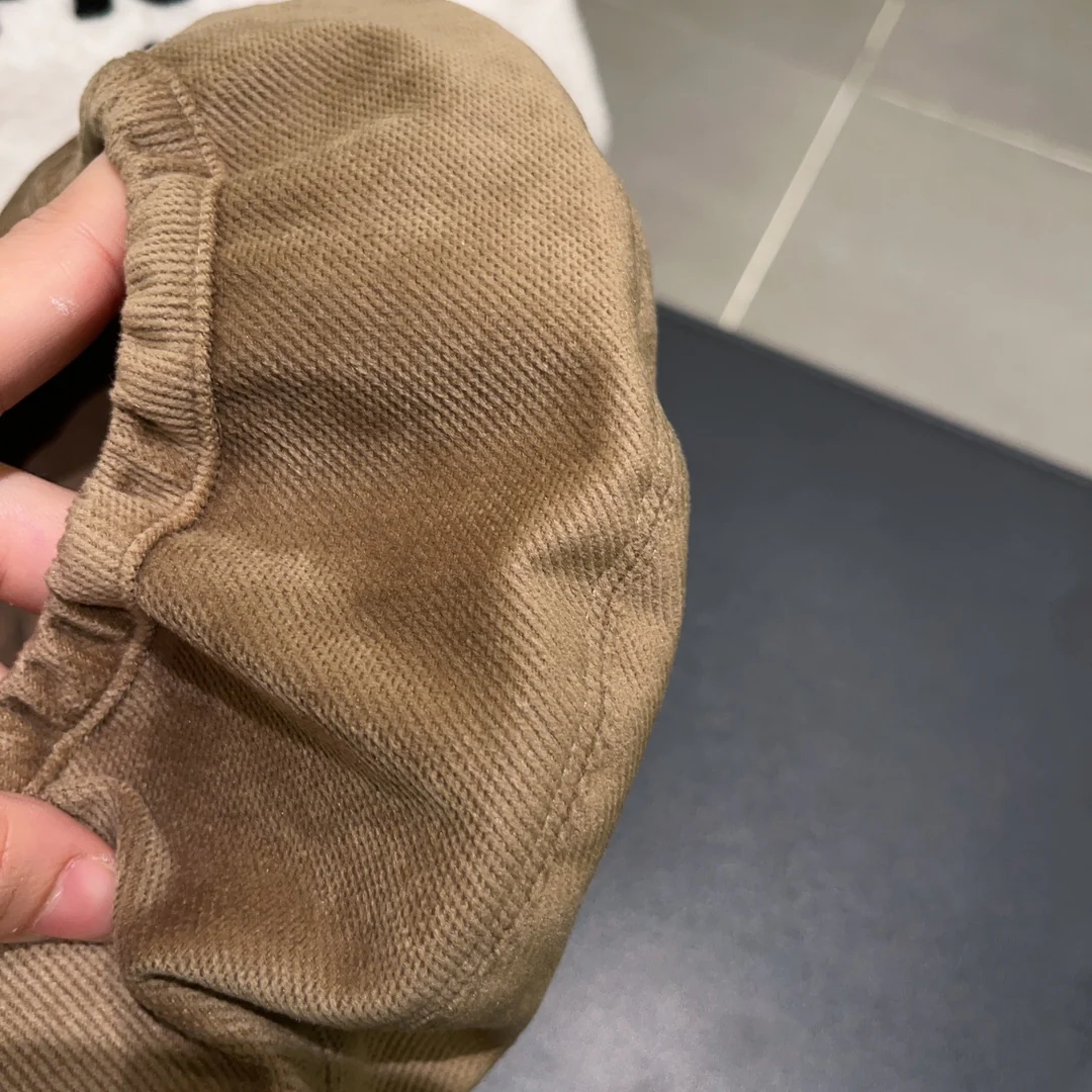 Берет Chanel из вельвета - кофейно-коричневый